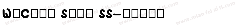 WeChat Sans SS字体转换